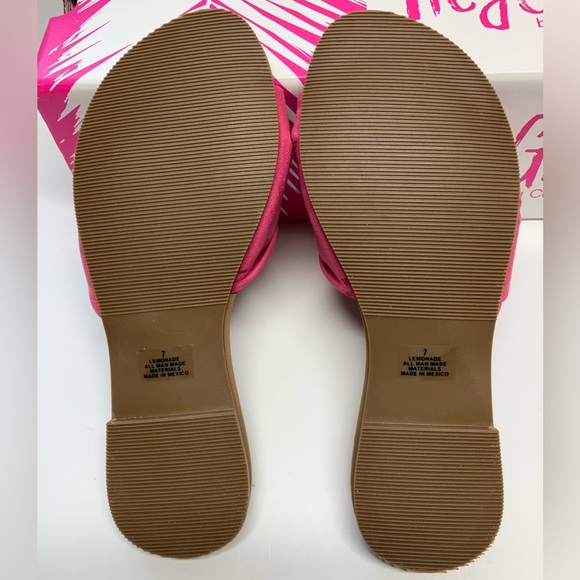 Hey Girl by Corky’s Lemonade Sandal Pink Women’s Slip On Sandals, 7, Pink, NWT - Picture 2 of 4